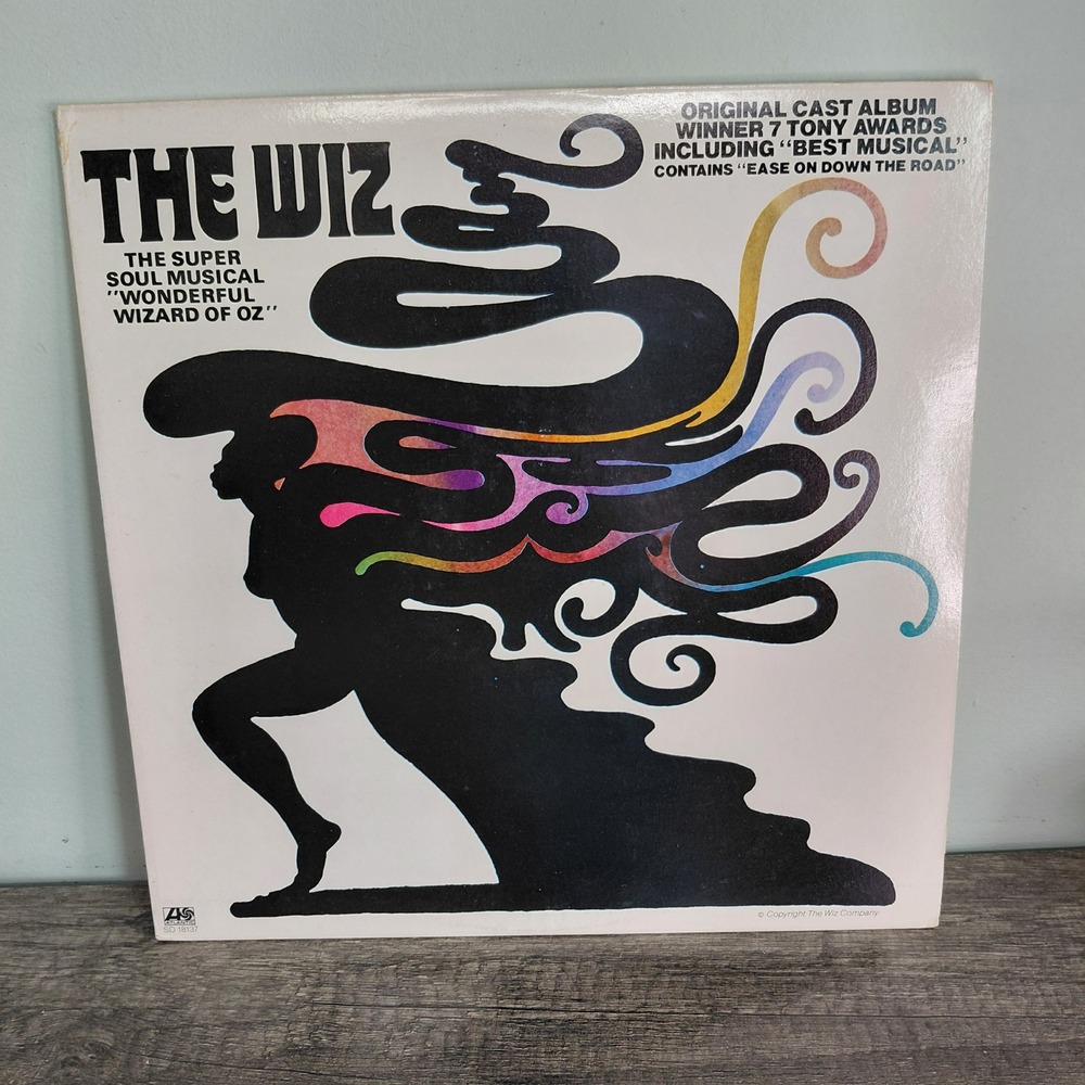 The Wiz Original Cast Album Vinyl LP 1975 Atlantic SD 18137 Stephanie Mills